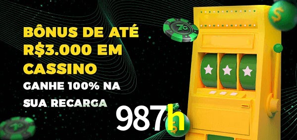 987h melhor bônus de depósito
